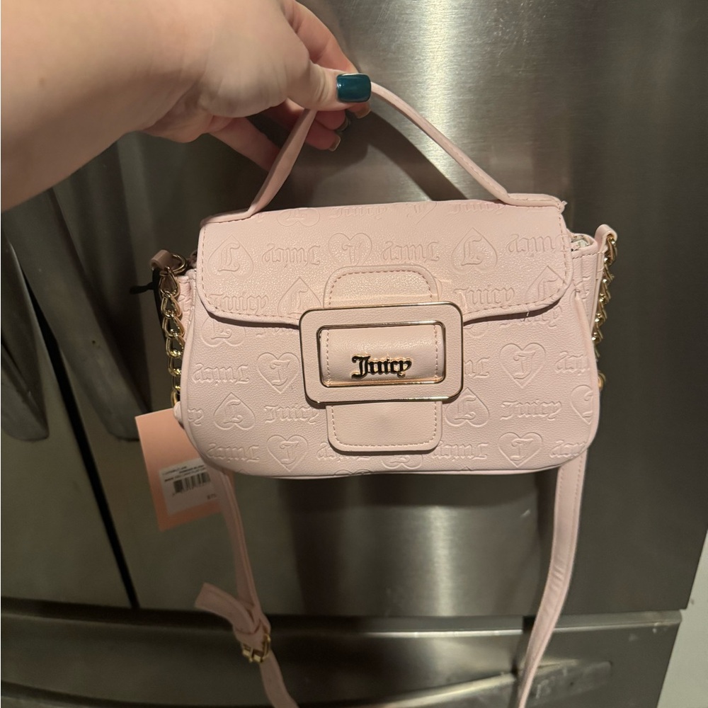 Juicy Couture Pink Embossed Women's Bag